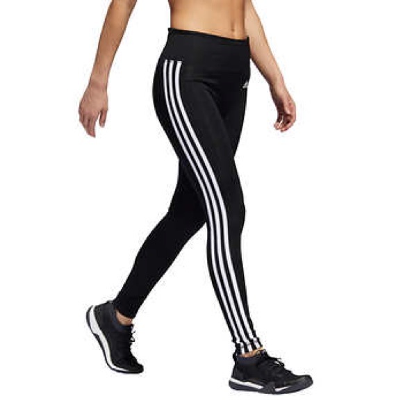 adidas Pants - Adidas Women 3 Stripes Legging Tights L